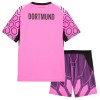 Camisetas Borussia Dortmund Segunda Portero 2026/27 Rosa - Niño (+ Pantalones)