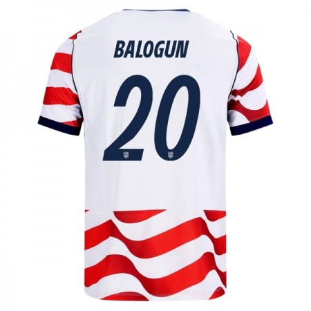 Camisetas Estados Unidos Balogun 20 Primera Copa Mundial 2026 - Hombre Camisetas Estados Unidos Balogun 20 Primera Copa Mundial 2026 - Hombre