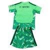 Camisetas FC Bayern de Múnich Portero 2026/27 Verde - Niño (+ Pantalones)