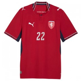 Camisetas República Checa Soucek 22 Primera Copa Mundial 2026 - Hombre