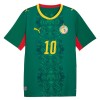 Camisetas Senegal Mane 10 Segunda Copa Mundial 2026 - Hombre