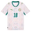 Camisetas Senegal Sarr 18 Primera Copa Mundial 2026 - Hombre