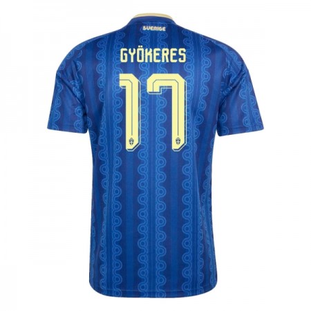 Camisetas Suecia Gyokeres 17 Segunda Copa Mundial 2026 - Hombre Camisetas Suecia Gyokeres 17 Segunda Copa Mundial 2026 - Hombre