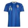 Camisetas Suecia Gyokeres 17 Segunda Copa Mundial 2026 - Hombre