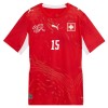 Camisetas Suiza Djibril Sow 15 Primera Copa Mundial 2026 - Hombre