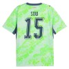 Camisetas Suiza Djibril Sow 15 Segunda Copa Mundial 2026 - Hombre Camisetas Suiza Djibril Sow 15 Segunda Copa Mundial 2026 - Hombre