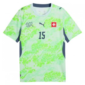 Camisetas Suiza Djibril Sow 15 Segunda Copa Mundial 2026 - Hombre