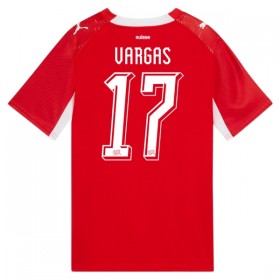 Camisetas Suiza Vargas 17 Primera Copa Mundial 2026 - Hombre