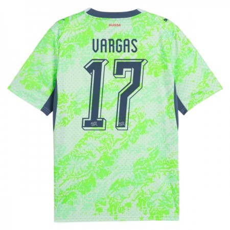Camisetas Suiza Vargas 17 Segunda Copa Mundial 2026 - Hombre Camisetas Suiza Vargas 17 Segunda Copa Mundial 2026 - Hombre
