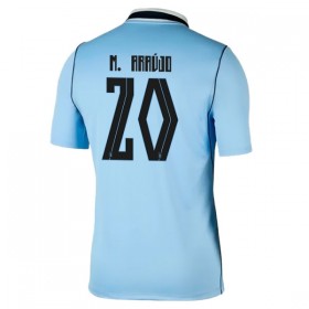Camisetas Uruguay Maximiliano Araujo 20 Primera Copa Mundial 2026 - Hombre