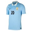 Camisetas Uruguay Maximiliano Araujo 20 Primera Copa Mundial 2026 - Hombre