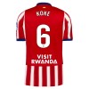 Camisetas Atlético Madrid Koke 6 Primera 2026/27 - Hombre Camisetas Atlético Madrid Koke 6 Primera 2026/27 - Hombre