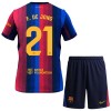 Camisetas FC Barcelona Frenkie de Jong 21 Primera 2026/27 - Niño (+ Pantalones) Camisetas FC Barcelona Frenkie de Jong 21 Primera 2026/27 - Niño (+ Pantalones)