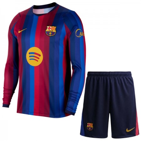 Camisetas FC Barcelona Primera 2026/27 Manga Larga - Niño (+ Pantalones) Camisetas FC Barcelona Primera 2026/27 Manga Larga - Niño (+ Pantalones)
