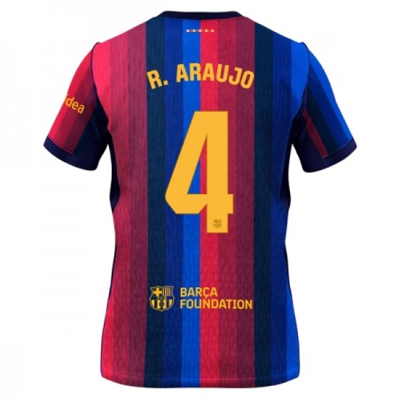 Camisetas FC Barcelona R. Araujo 4 Primera 2026/27 - Hombre Camisetas FC Barcelona R. Araujo 4 Primera 2026/27 - Hombre