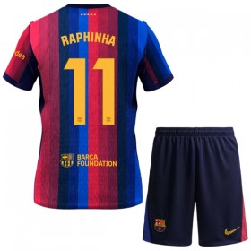 Camisetas FC Barcelona Raphinha 11 Primera 2026/27 - Niño (+ Pantalones)