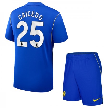 Camisetas Chelsea Caicedo 25 Primera 2026/27 - Niño (+ Pantalones) Camisetas Chelsea Caicedo 25 Primera 2026/27 - Niño (+ Pantalones)