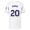Camisetas Tottenham Hotspur Kudus 20 Primera 2026/27 - Hombre Camisetas Tottenham Hotspur Kudus 20 Primera 2026/27 - Hombre
