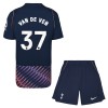 Camisetas Tottenham Hotspur Van De Ven 37 Segunda 2026/27 - Niño (+ Pantalones)