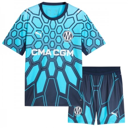 Camisetas Olympique de Marseille Segunda 2026/27 Azul - Niño (+ Pantalones) Camisetas Olympique de Marseille Segunda 2026/27 Azul - Niño (+ Pantalones)