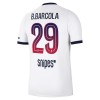 Camisetas Paris Saint Germain Bradley Barcola 29 Segunda 2026/27 - Hombre