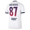 Camisetas Paris Saint Germain Joao Neves 87 Segunda 2026/27 - Hombre