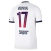 Camisetas Paris Saint Germain Vitinha 17 Segunda 2026/27 - Hombre