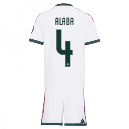 Camisetas Real Madrid Alaba 4 Primera 2026/27 - Niño (+ Pantalones)