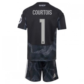 Camisetas Real Madrid Courtois 1 Portero Primera 2026/27 - Niño (+ Pantalones)