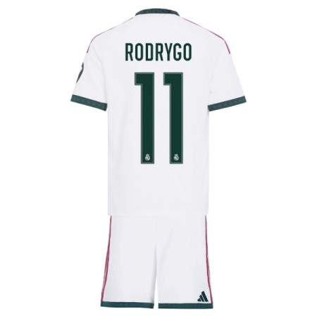 Camisetas Real Madrid Rodrygo 11 Primera 2026/27 - Niño (+ Pantalones)