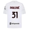 Camisetas AC Milan Pavlovic 31 Segunda 2026/27 - Hombre