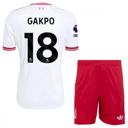Camisetas Liverpool Gakpo 18 Segunda 2026/27 - Niño (+ Pantalones) Camisetas Liverpool Gakpo 18 Segunda 2026/27 - Niño (+ Pantalones)
