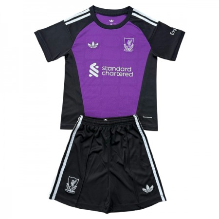 Camisetas Liverpool Portero 2026/27 Violeta - Niño (+ Pantalones)