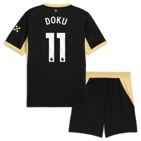 Camisetas Manchester City Doku 11 Segunda 2026/27 - Niño (+ Pantalones)
