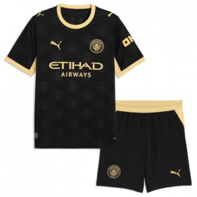 Camisetas Manchester City Doku 11 Segunda 2026/27 - Niño (+ Pantalones)