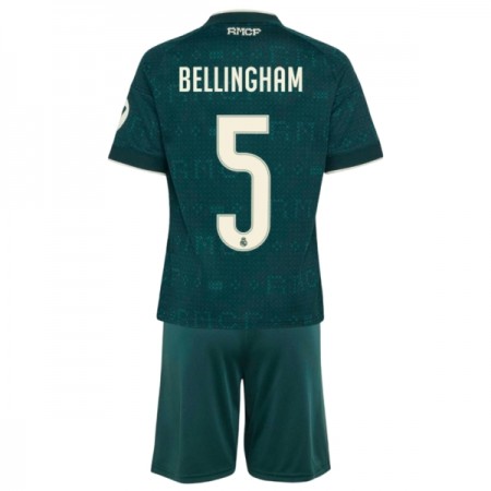 Camisetas Real Madrid Bellingham 5 Segunda 2026/27 - Niño (+ Pantalones)