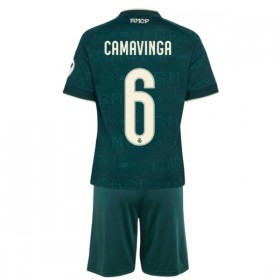 Camisetas Real Madrid Camavinga 6 Segunda 2026/27 - Niño (+ Pantalones)