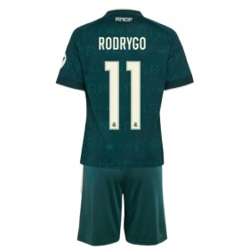 Camisetas Real Madrid Rodrygo 11 Segunda 2026/27 - Niño (+ Pantalones)