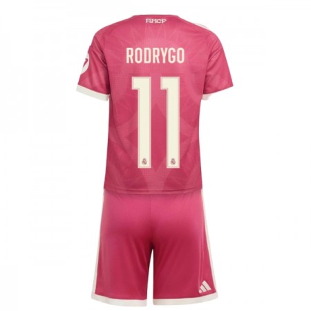 Camisetas Real Madrid Rodrygo 11 Tercera 2026/27 - Niño (+ Pantalones)