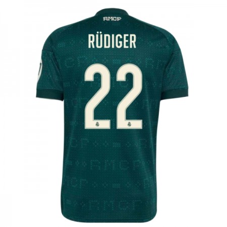 Camisetas Real Madrid Rudiger 22 Segunda 2026/27 - Hombre Camisetas Real Madrid Rudiger 22 Segunda 2026/27 - Hombre