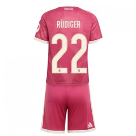 Camisetas Real Madrid Rudiger 22 Tercera 2026/27 - Niño (+ Pantalones)