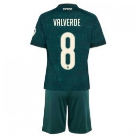 Camisetas Real Madrid Valverde 8 Segunda 2026/27 - Niño (+ Pantalones)