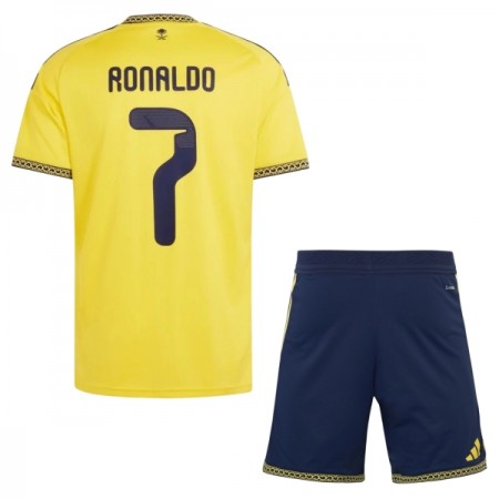 Camisetas Al Nassr Ronaldo 7 Primera 2026/27 - Niño (+ Pantalones)