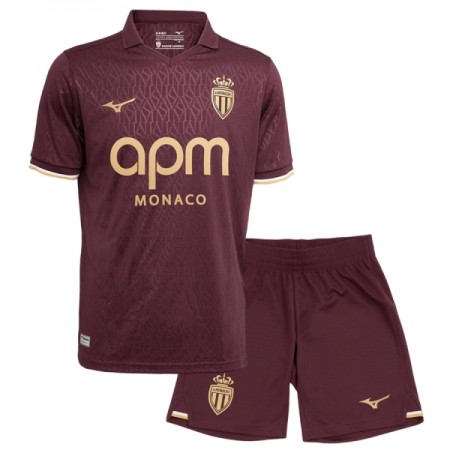 Camisetas AS Monaco Segunda 2026/27 - Niño (+ Pantalones)