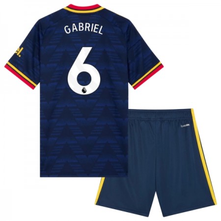 Camisetas Arsenal Gabriel 6 Segunda 2026/27 - Niño (+ Pantalones)