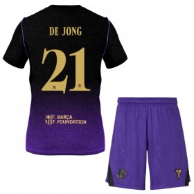 Camisetas FC Barcelona Frenkie de Jong 21 Segunda 2026/27 - Niño (+ Pantalones)