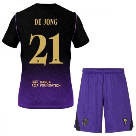 Camisetas FC Barcelona Frenkie de Jong 21 Segunda 2026/27 - Niño (+ Pantalones) Camisetas FC Barcelona Frenkie de Jong 21 Segunda 2026/27 - Niño (+ Pantalones)