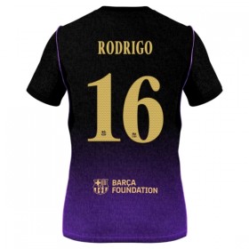 Camisetas FC Barcelona Rodrigo 16 Segunda 2026/27 - Hombre