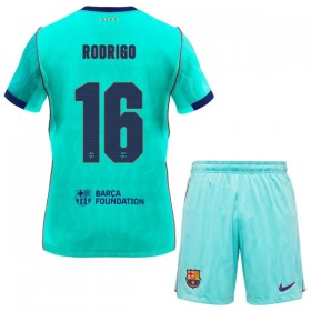 Camisetas FC Barcelona Rodrigo 16 Tercera 2026/27 - Niño (+ Pantalones)