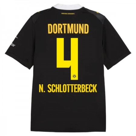 Camisetas Borussia Dortmund N. Schlotterbeck 4 Segunda 2026/27 - Hombre Camisetas Borussia Dortmund N. Schlotterbeck 4 Segunda 2026/27 - Hombre